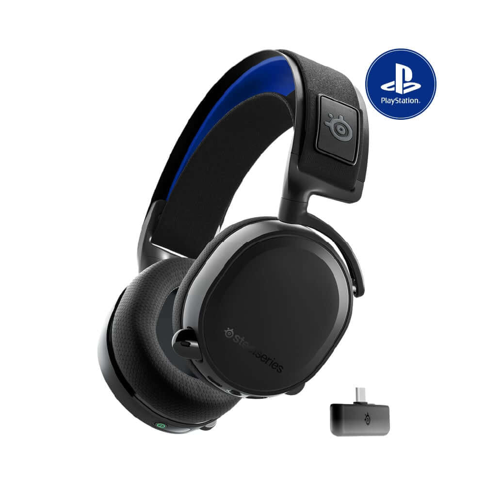 หูฟังไร้สาย STEELSERIES ARCTIS 7P+ สีดำ_0